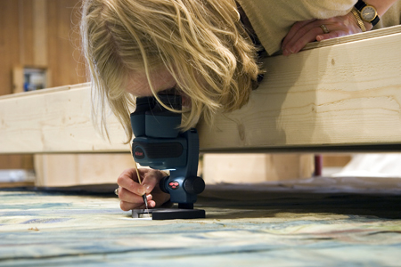 Conservation on Edvard Munch's "The History"