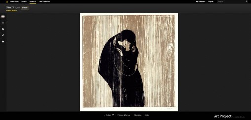 Edvard Munch, "Kiss IV", 1902 © Munch-museet/Munch -Ellingsen Gruppen/Bono